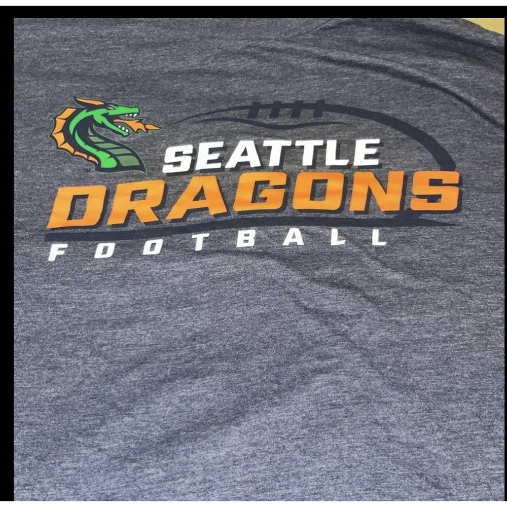 Men's 3XL NWOT Seattle Dragons XFL G III Sport Short Sleeve Shirt